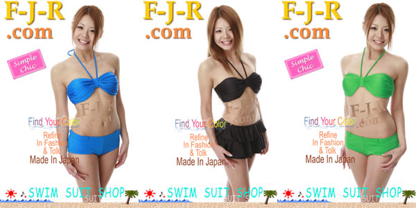 img F-J-R Swimwear - Bandeau Bikini { Tubetop bikini } -