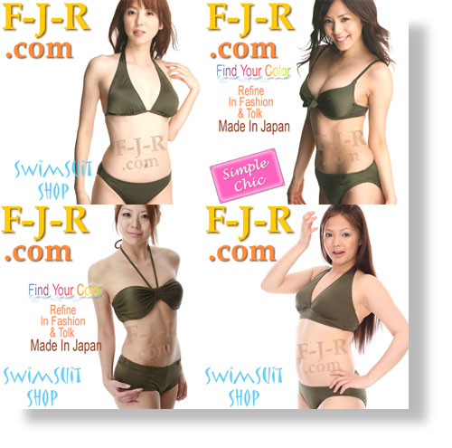 img-F-J-R Swimwear & Bikini of the Khaki Color