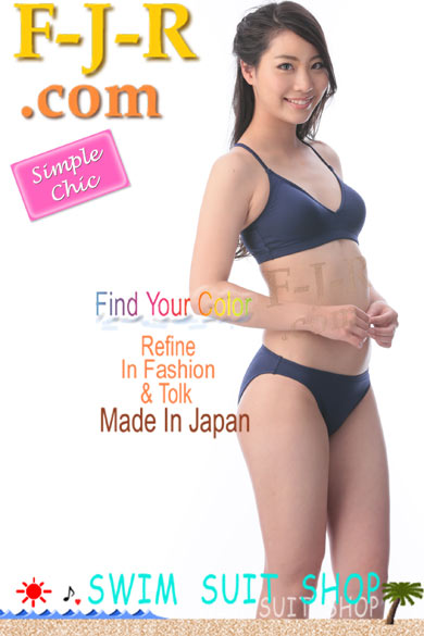キャミビキニ 紺 水着販売